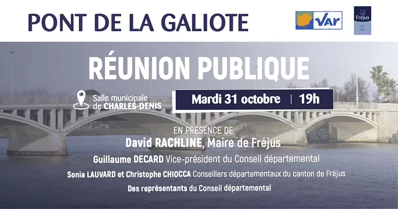 Pont de La Galiote : réunion publique pour présenter le projet le 31 octobre !