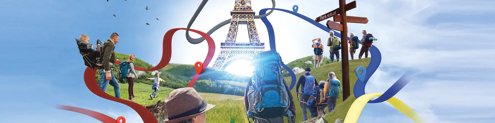 Image d'illustration : Terre de Jeux 2024 : « La Grande Randonnée vers Paris » parcourt Fréjus