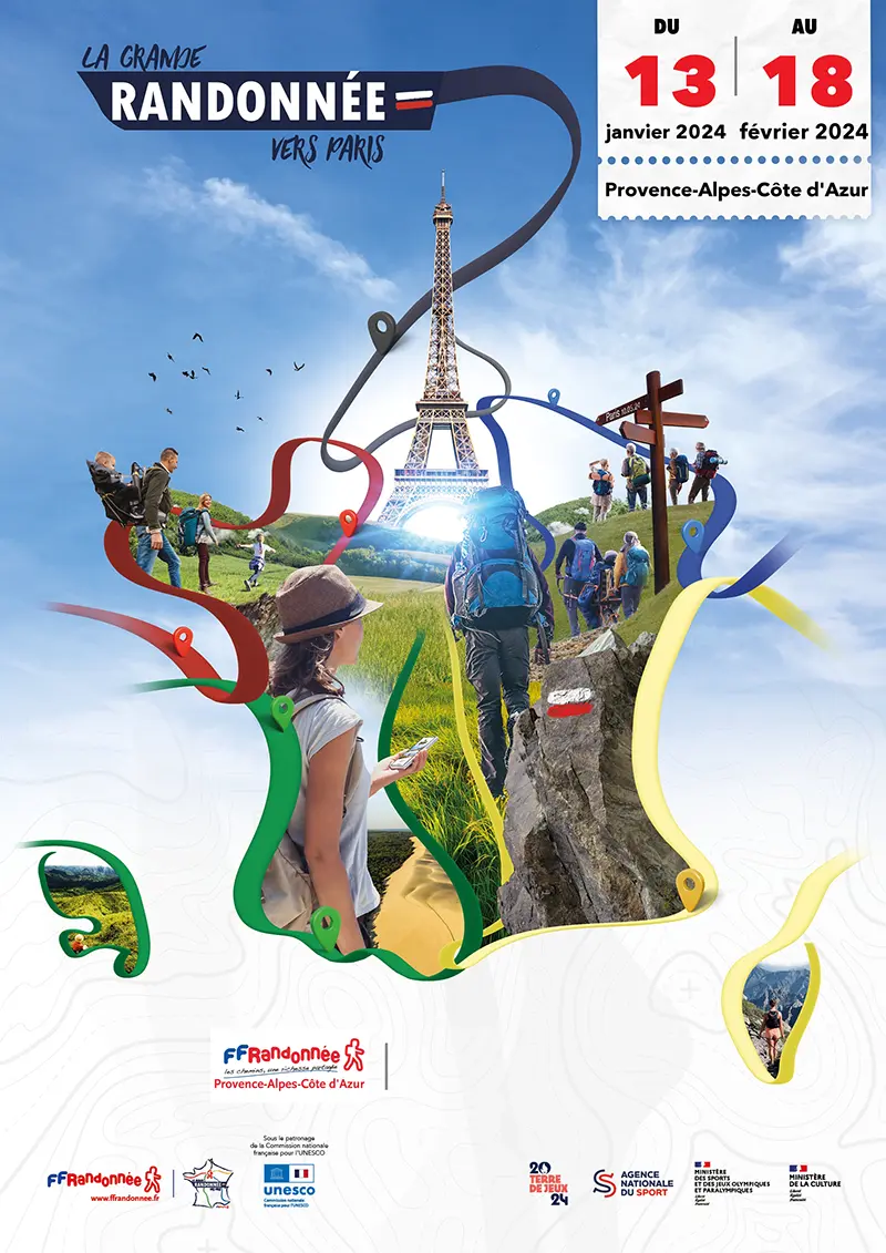 Terre de Jeux 2024 : « La Grande Randonnée vers Paris » parcourt Fréjus