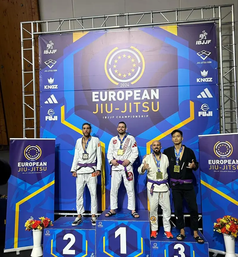 Ju-jitsu brésilien : des Fréjusiens médaillés aux championnats d'Europe
