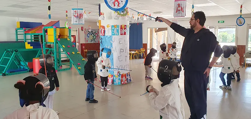 L’école maternelle Valescure à fond les ballons