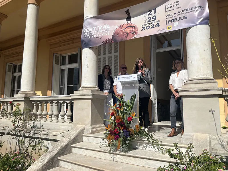 Photo du discours de Martine Pétrus-Benhamou, Première adjointe déléguée aux affaires culturelles