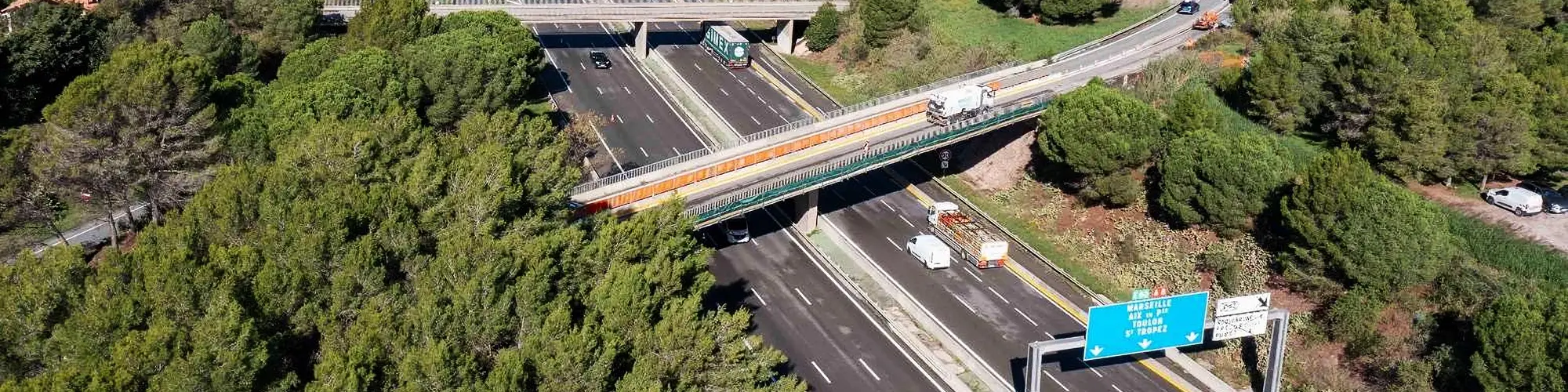 Image d'illustration : Autoroute A8 – Les travaux de maintenance se poursuivent au niveau de l’échangeur de Puget-sur-Argens (n°37)