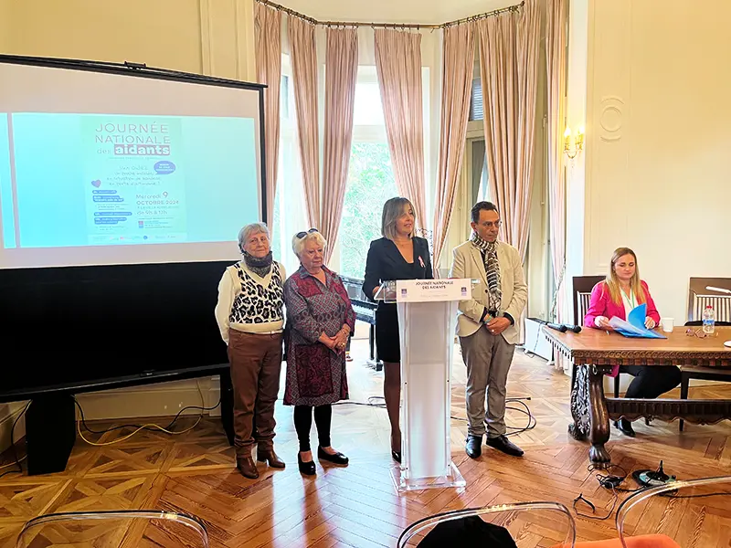 Journée nationale des Aidants à la villa aurélienneavec Nassima Barkallah