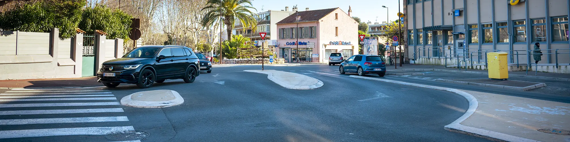 Image d'illustration : Expérimentation pour fluidifier la circulation au giratoire des Bravadeurs