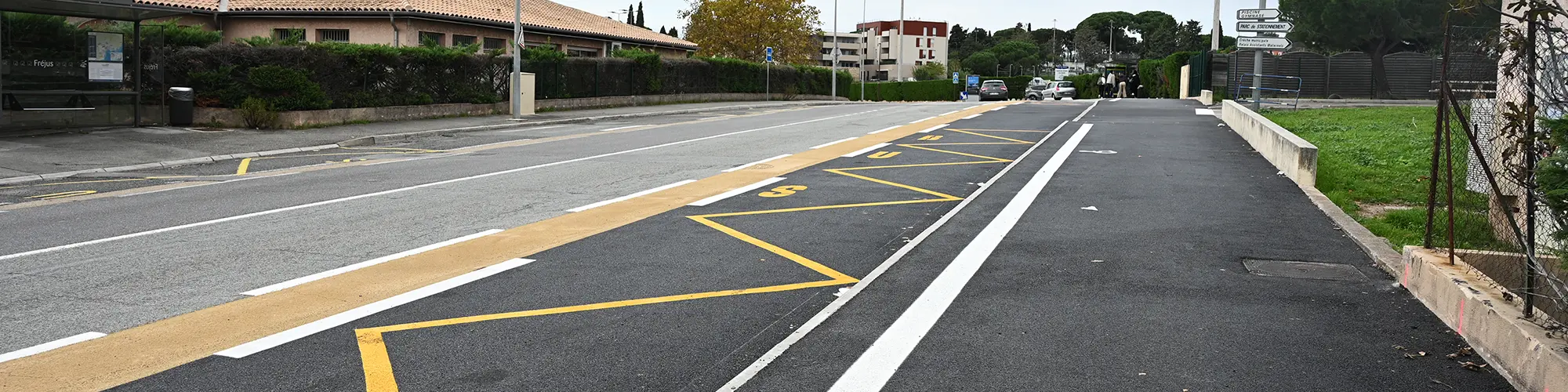 Image d'illustration : Travaux de mise aux normes de l’arrêt de bus « Les Nectarines »