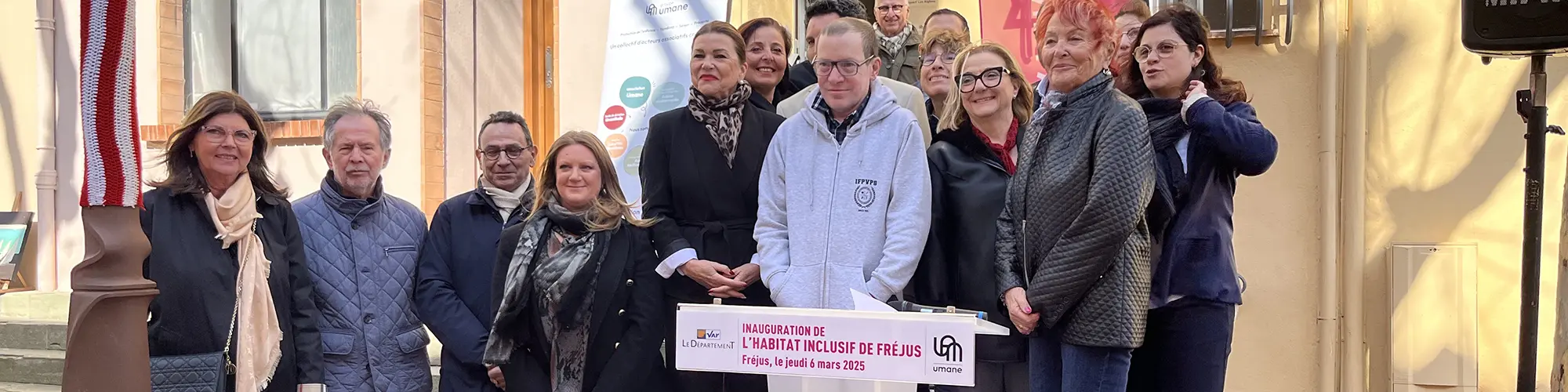 Image d'illustration : Inauguration d’une résidence d’habitat inclusif à Fréjus